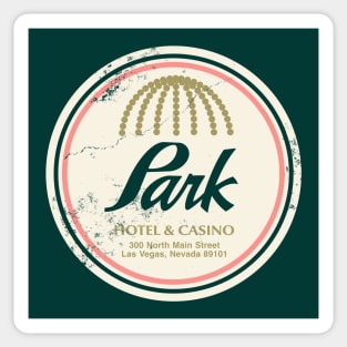 Retro Vintage Park Casino and Hotel Las Vegas Sticker